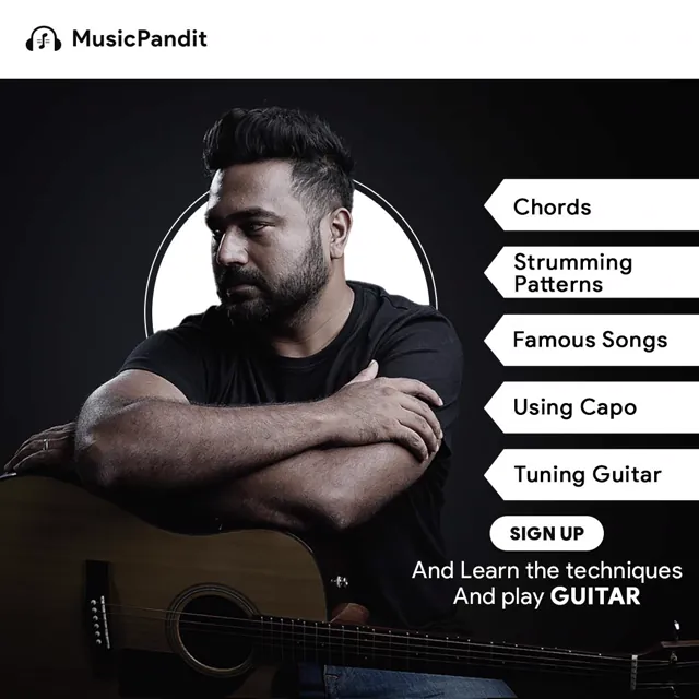 MusicPandit social media design by Himanshu Narwaria