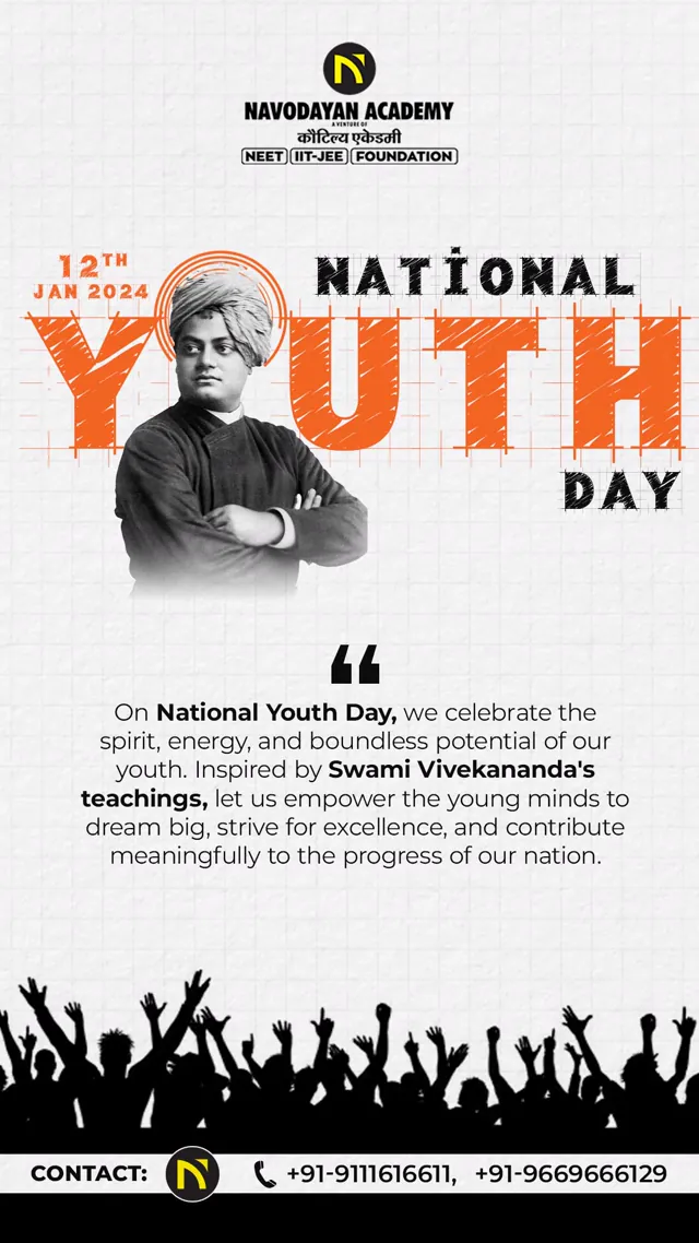 Navodayan Academy social media design by Himanshu Narwaria