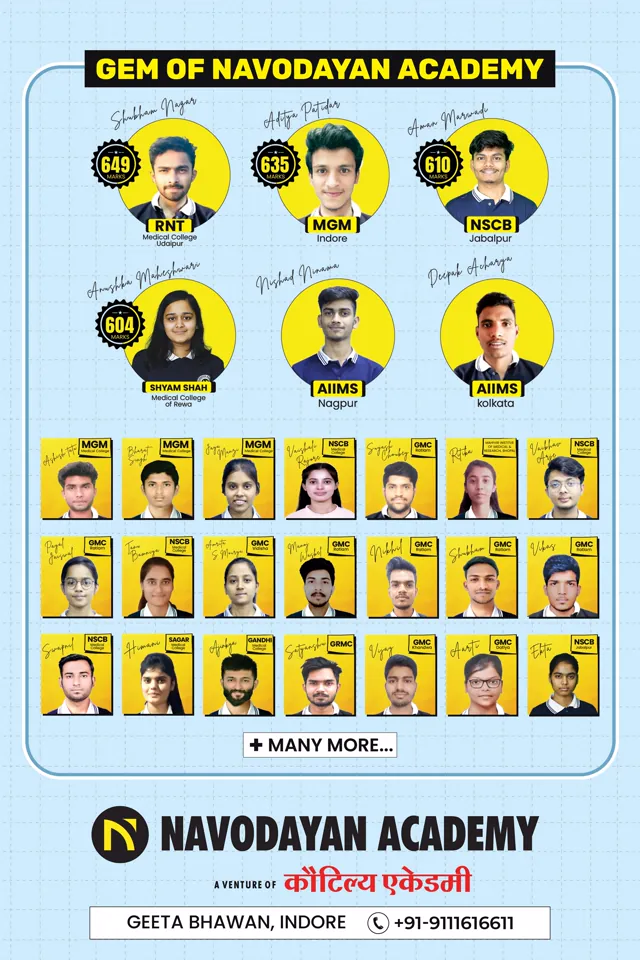 Navodayan Academy social media design by Himanshu Narwaria