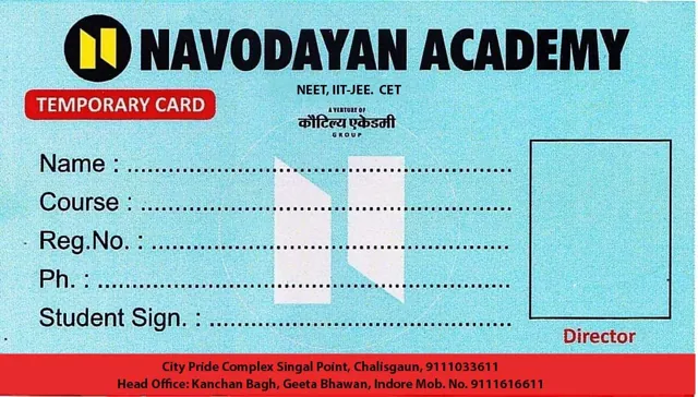 Navodayan Academy social media design by Himanshu Narwaria
