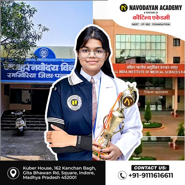 Navodayan Academy social media design by Himanshu Narwaria