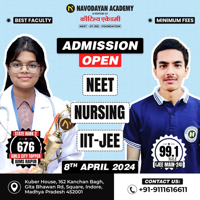 Navodayan Academy social media design by Himanshu Narwaria