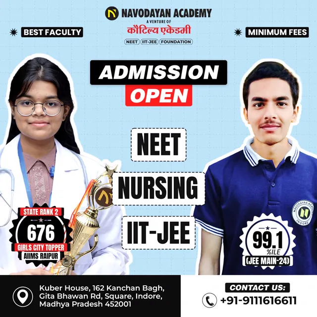 Navodayan Academy social media design by Himanshu Narwaria