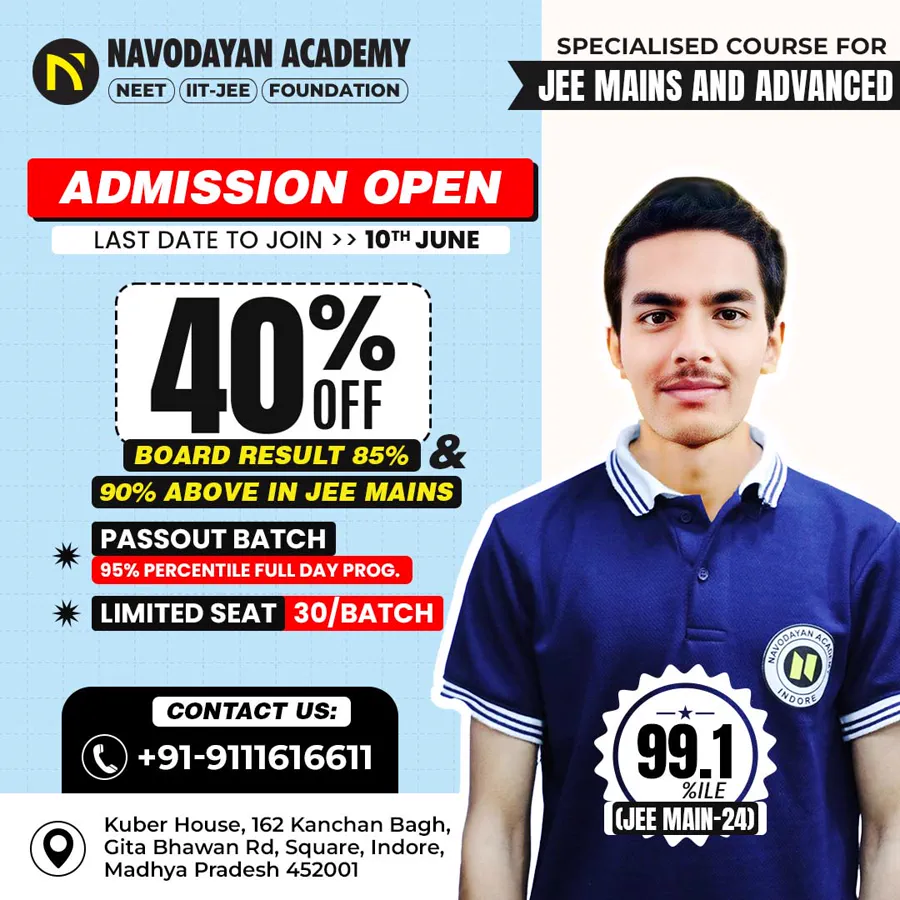 Navodayan Academy social media design by Himanshu Narwaria