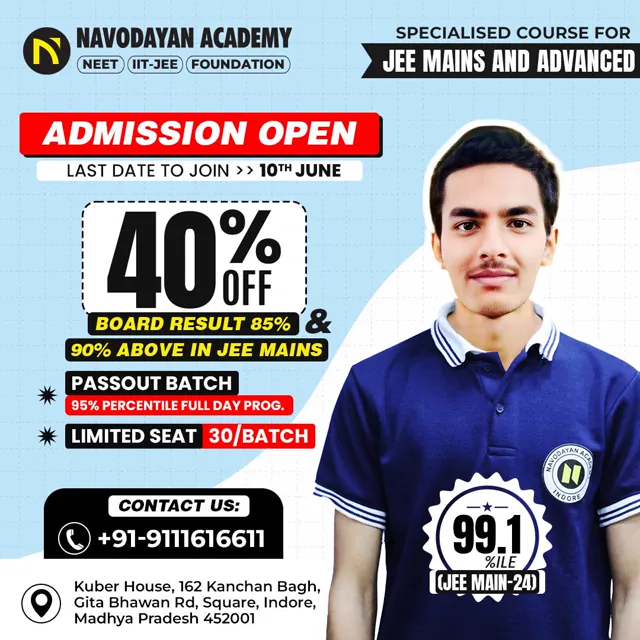 Navodayan Academy social media design by Himanshu Narwaria