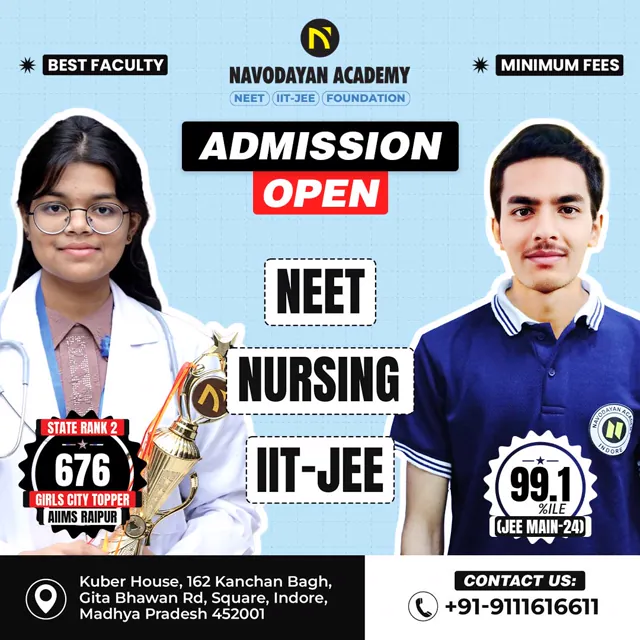 Navodayan Academy social media design by Himanshu Narwaria