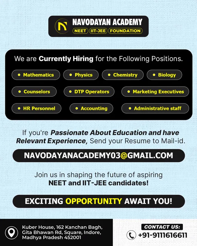 Navodayan Academy social media design by Himanshu Narwaria