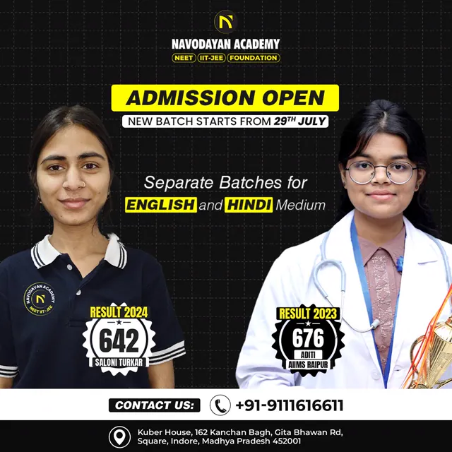 Navodayan Academy social media design by Himanshu Narwaria