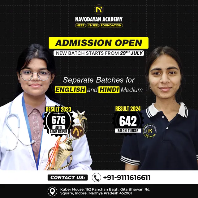 Navodayan Academy social media design by Himanshu Narwaria