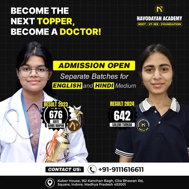 Navodayan Academy social media design by Himanshu Narwaria