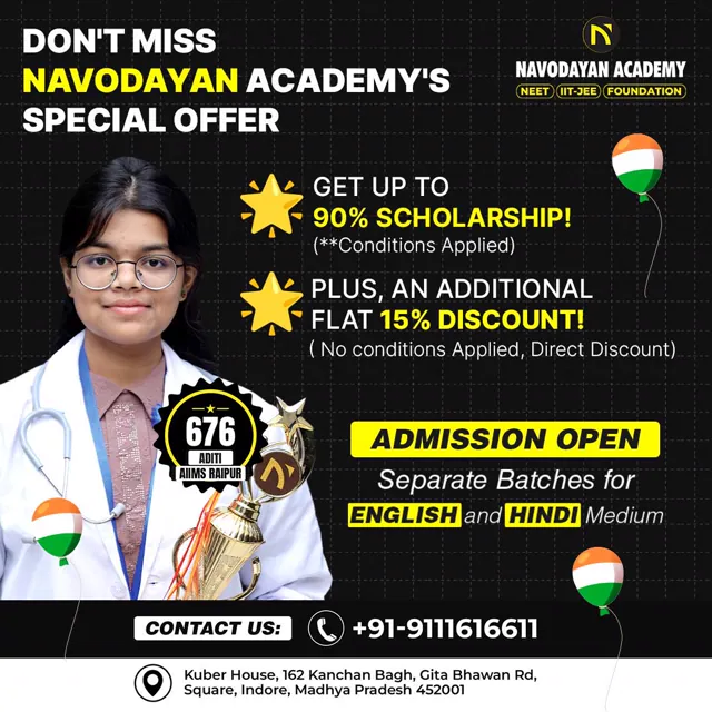 Navodayan Academy social media design by Himanshu Narwaria