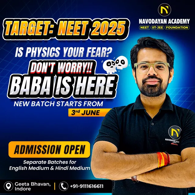 Navodayan Academy social media design by Himanshu Narwaria