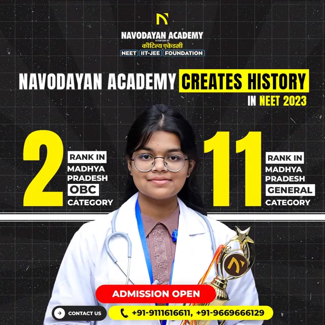 Navodayan Academy social media design by Himanshu Narwaria