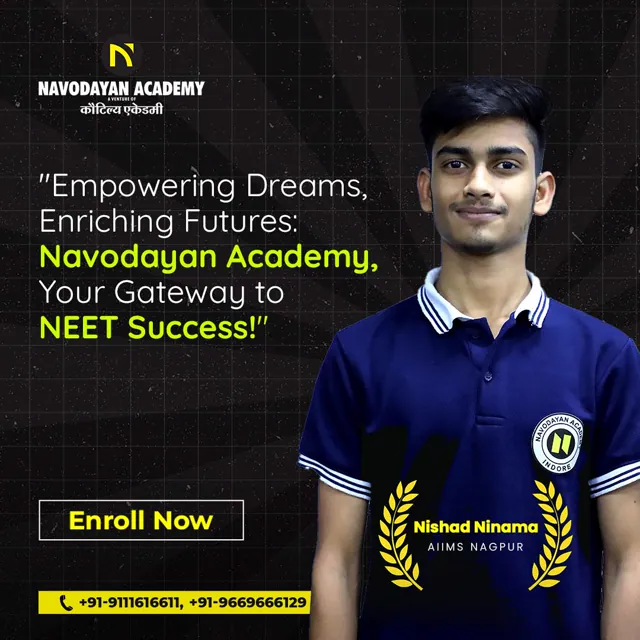 Navodayan Academy social media design by Himanshu Narwaria