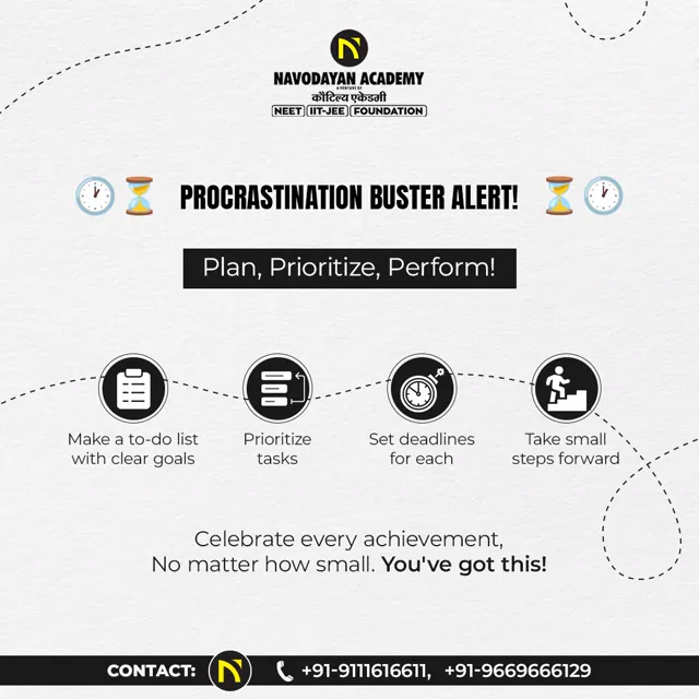 Navodayan Academy social media design by Himanshu Narwaria