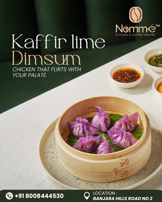 Nomme Kitchen & Coffee Theatre Instagram design by Himanshu Narwaria