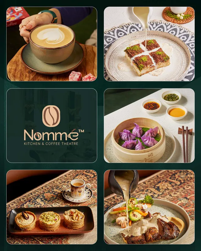 Nomme Kitchen & Coffee Theatre Instagram design by Himanshu Narwaria