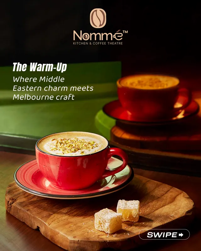 Nomme Kitchen & Coffee Theatre Instagram design by Himanshu Narwaria