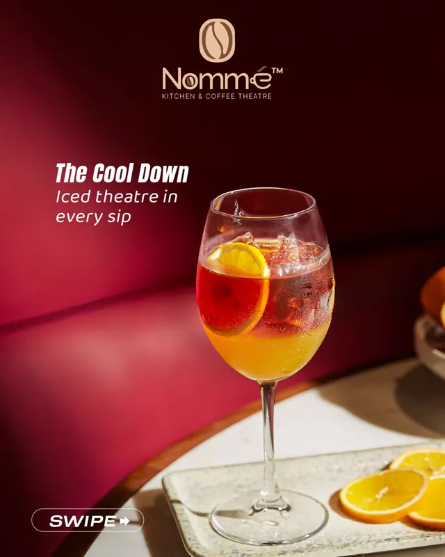 Nomme Kitchen & Coffee Theatre Instagram design by Himanshu Narwaria