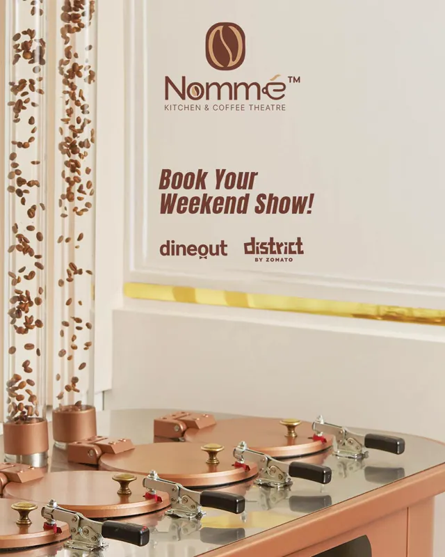 Nomme Kitchen & Coffee Theatre Instagram design by Himanshu Narwaria