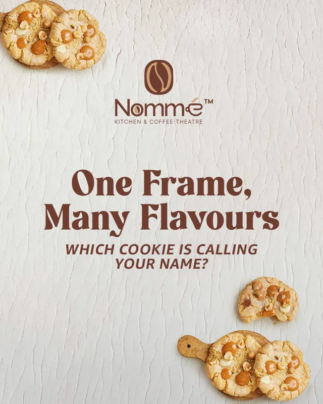 Nomme Kitchen & Coffee Theatre Instagram design by Himanshu Narwaria