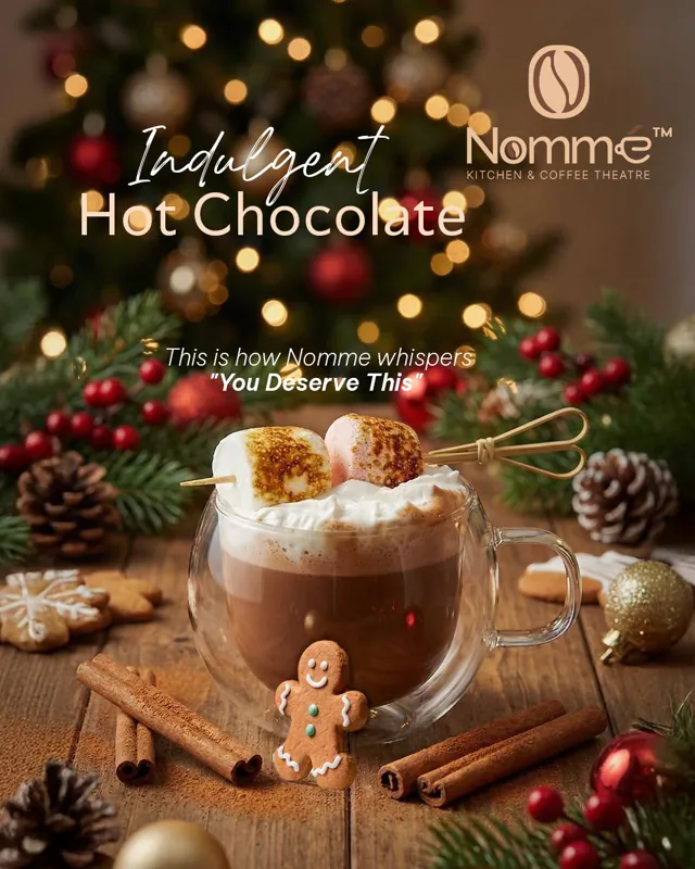 Nomme Kitchen & Coffee Theatre Instagram design by Himanshu Narwaria