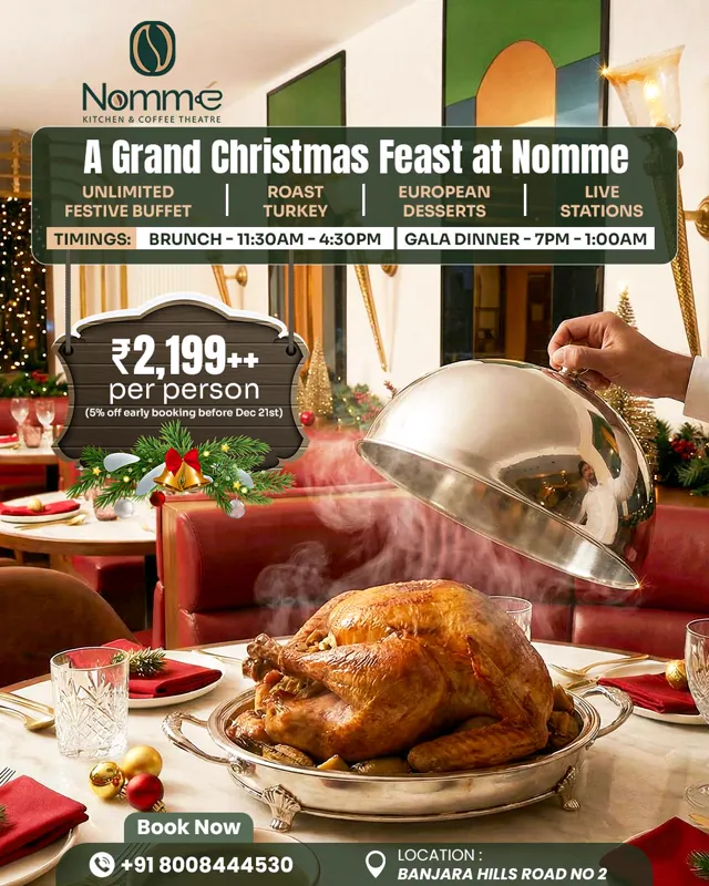 Nomme Kitchen & Coffee Theatre Instagram design by Himanshu Narwaria