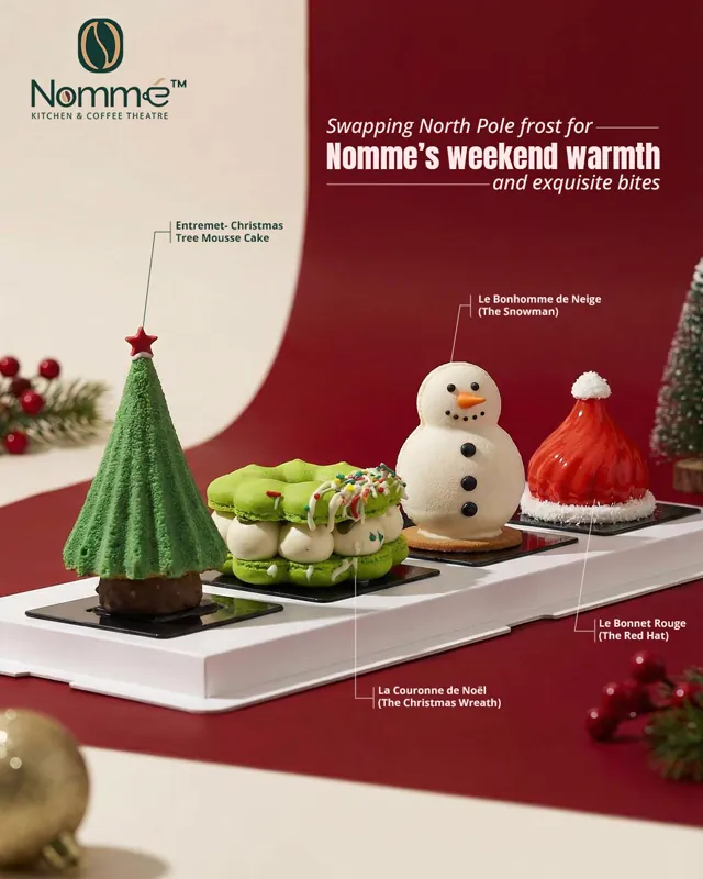 Nomme Kitchen & Coffee Theatre Instagram design by Himanshu Narwaria