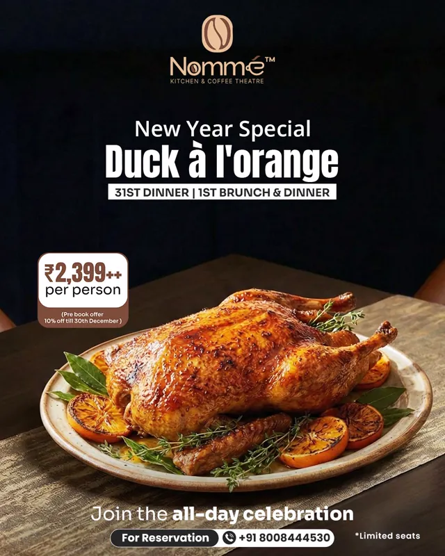 Nomme Kitchen & Coffee Theatre Instagram design by Himanshu Narwaria