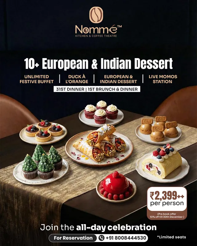 Nomme Kitchen & Coffee Theatre Instagram design by Himanshu Narwaria