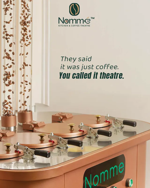 Nomme Kitchen & Coffee Theatre Instagram design by Himanshu Narwaria