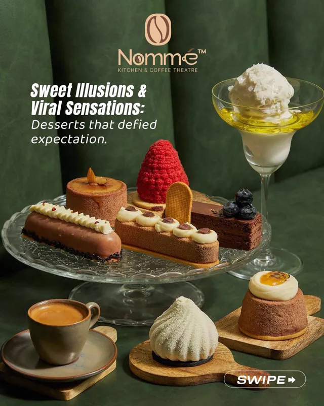Nomme Kitchen & Coffee Theatre Instagram design by Himanshu Narwaria