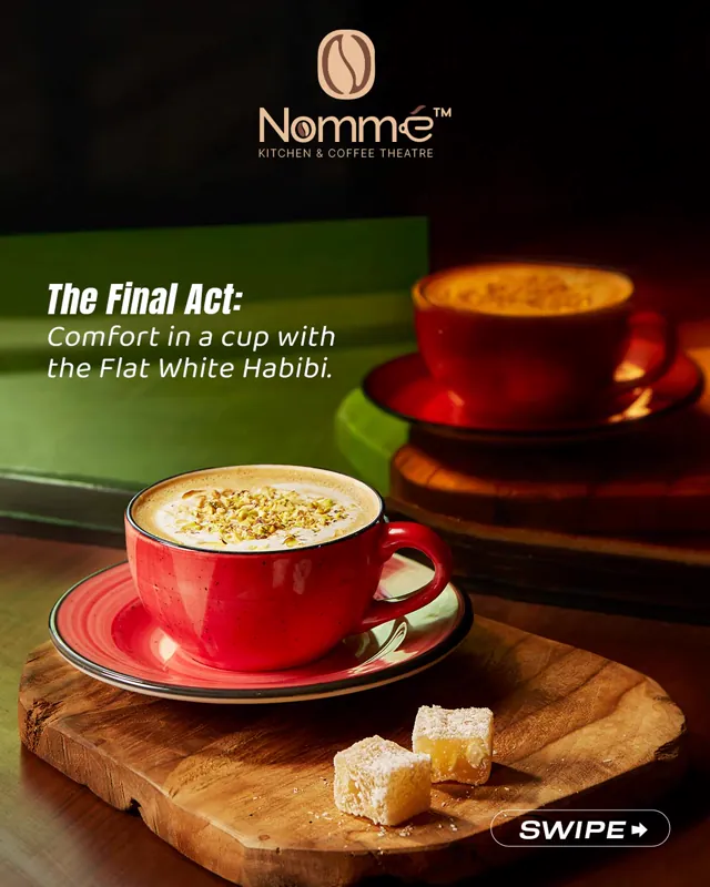 Nomme Kitchen & Coffee Theatre Instagram design by Himanshu Narwaria