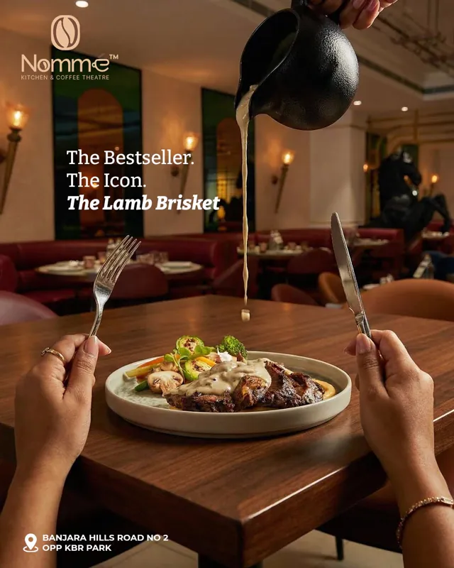Nomme Kitchen & Coffee Theatre Instagram design by Himanshu Narwaria