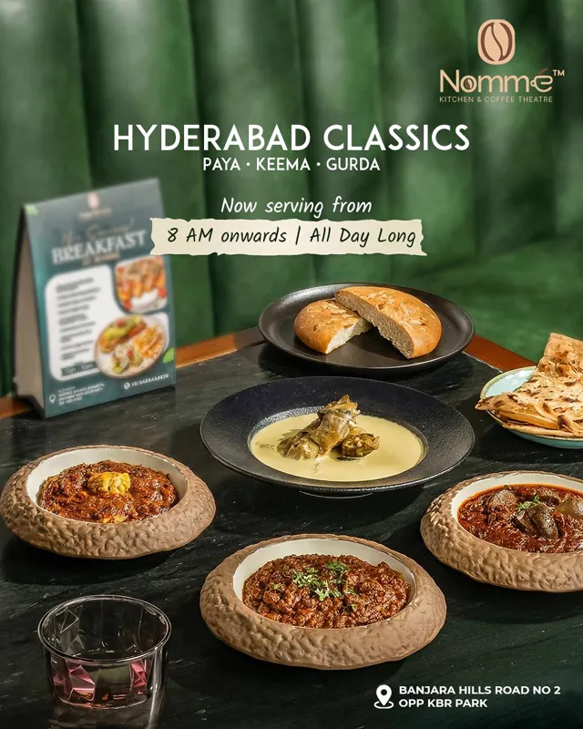 Nomme Kitchen & Coffee Theatre Instagram design by Himanshu Narwaria