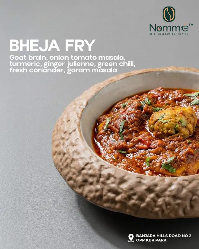 Nomme Kitchen & Coffee Theatre Instagram design by Himanshu Narwaria