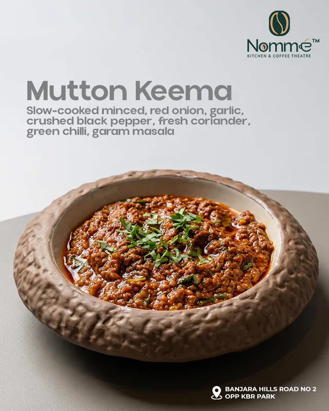 Nomme Kitchen & Coffee Theatre Instagram design by Himanshu Narwaria