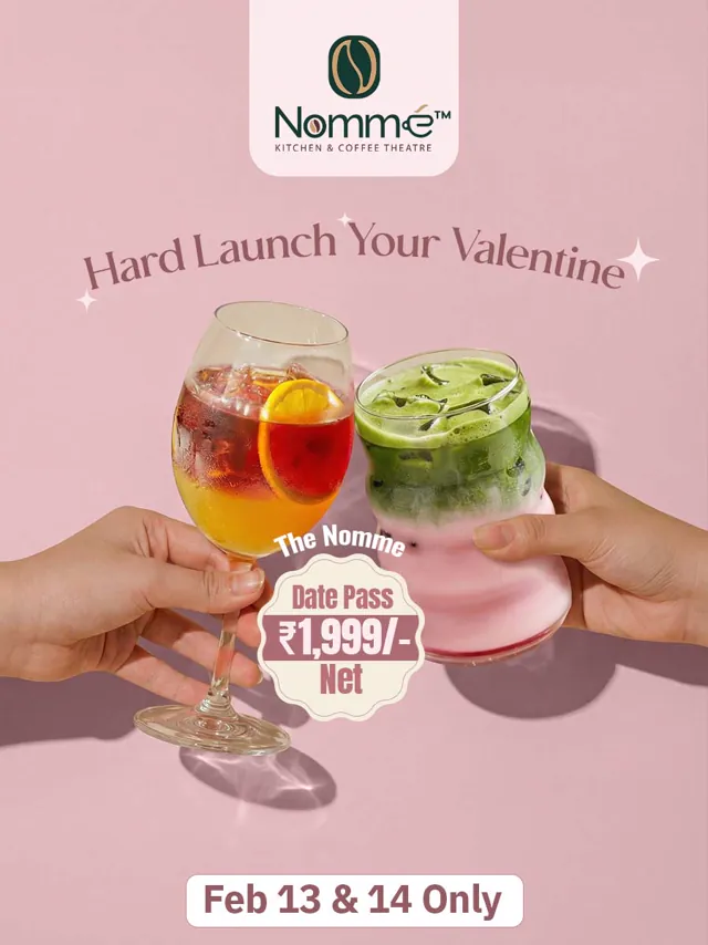 Nomme Kitchen & Coffee Theatre Instagram design by Himanshu Narwaria