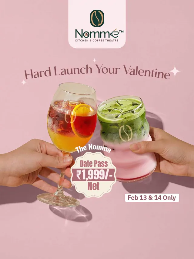 Nomme Kitchen & Coffee Theatre Instagram design by Himanshu Narwaria