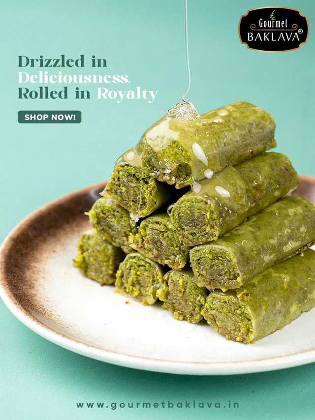 Gourmet Baklava Meta ad creative by Himanshu Narwaria