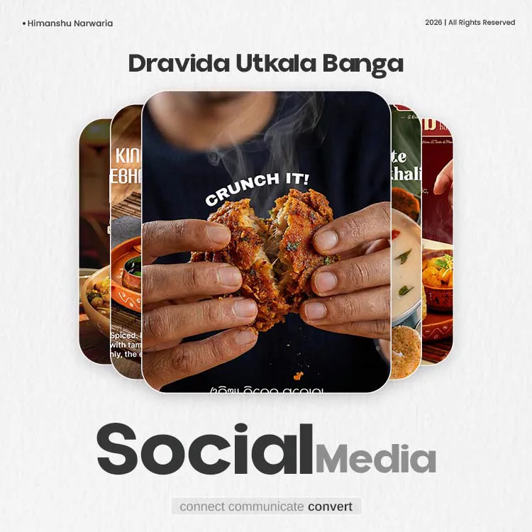 DUB restaurant social media design by Himanshu Narwaria
